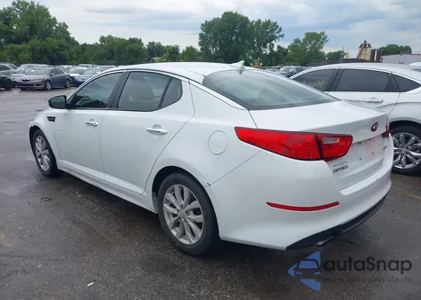 2015 Kia Optima Ex из США, поврежденный, VIN 5XXGN4A73FG418028
